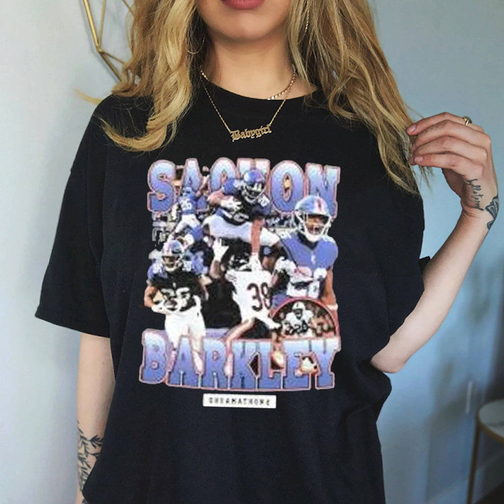 Dreamathon Collection Sterling Shepard Saquon Bark - Adult & Kids T-Shirts, Sweatshirts & Hoodies apparel design preview 1