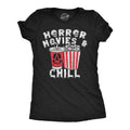 Horror Movies and Chill Women's - Adult & Kids T-Shirts, Sweatshirts & Hoodies apparel design preview 1