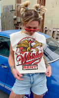 Whiskey Bent 22 Boxy Midriff Muscle Top - Adult & Kids T-Shirts, Sweatshirts & Hoodies apparel design preview 1