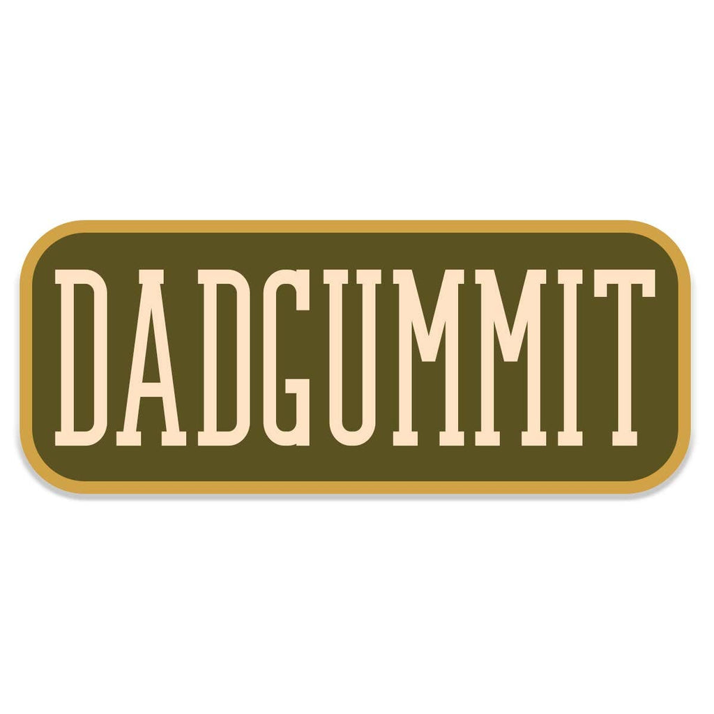 Dadgummit Sticker Decal, Southern Sayings, Funny - Adult & Kids T-Shirts, Sweatshirts & Hoodies apparel design preview 1