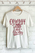 Cowboy Take Me Away - Adult & Kids T-Shirts, Sweatshirts & Hoodies apparel design preview 1
