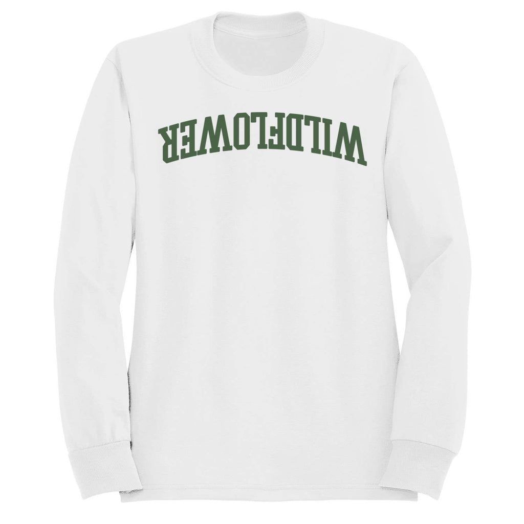 Wildflower Retro Arched Text Graphic Men's - Adult & Kids T-Shirts, Sweatshirts & Hoodies apparel design preview 1