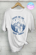 Focus On the Good Things-Oversized - Adult & Kids T-Shirts, Sweatshirts & Hoodies apparel design preview 1