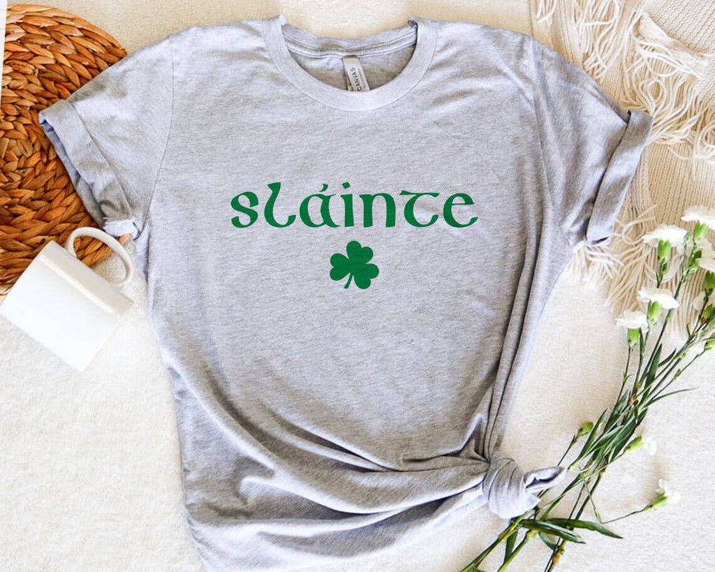 St Patricks Day Slainte Irish Gaelic - Adult & Kids T-Shirts, Sweatshirts & Hoodies apparel design preview 1