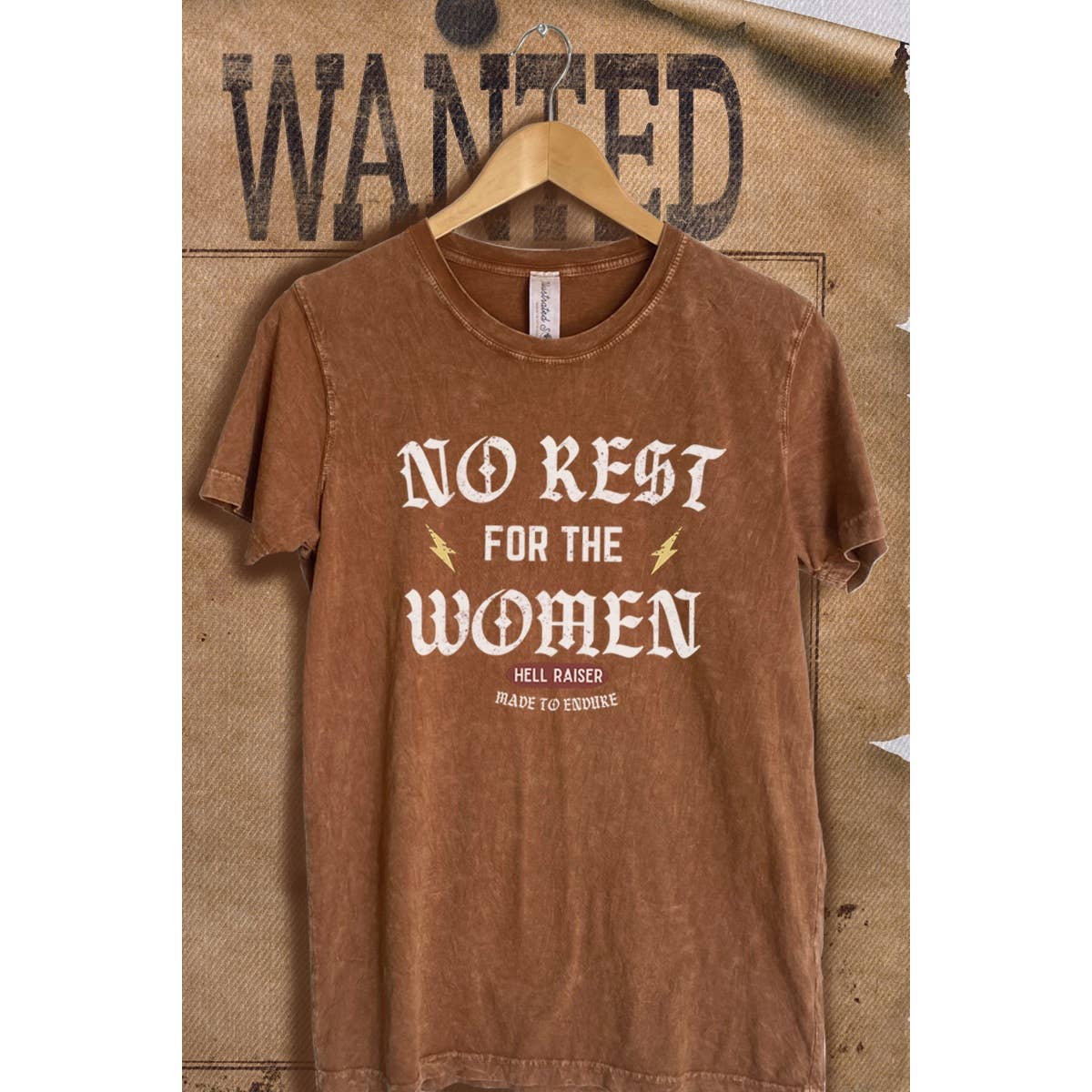 No Rest For the Women Mineral Wash Graphic - Adult & Kids T-Shirts, Sweatshirts & Hoodies apparel design preview 1