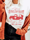 Special Heart Delivery Valentines Day Graphic - Adult & Kids T-Shirts, Sweatshirts & Hoodies apparel design preview 1