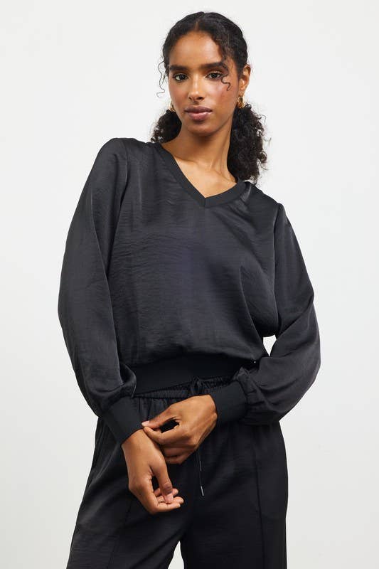 V-Neck Ribbed Top - Adult & Kids T-Shirts, Sweatshirts & Hoodies apparel design preview 1