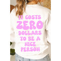 It Cost Zero Vintage Graphic - Adult & Kids T-Shirts, Sweatshirts & Hoodies apparel design preview 1