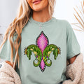 Mardi Gras Social Club Graphic Comfort Colors - Adult & Kids T-Shirts, Sweatshirts & Hoodies apparel design preview 1