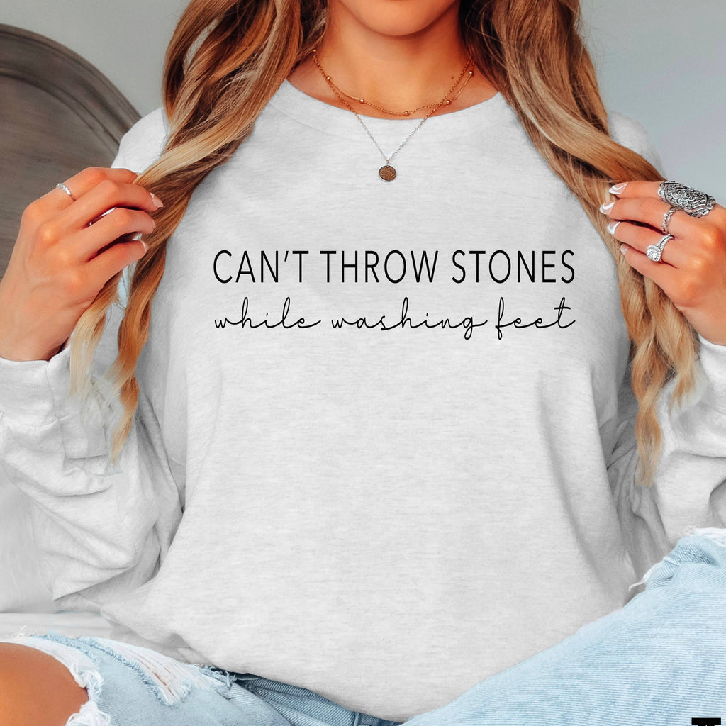 Can'T Throw Stones Christian Graphic - Adult & Kids T-Shirts, Sweatshirts & Hoodies apparel design preview 1