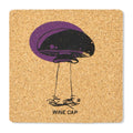 Wine Cap Cork Coaster - Adult & Kids T-Shirts, Sweatshirts & Hoodies apparel design preview 1