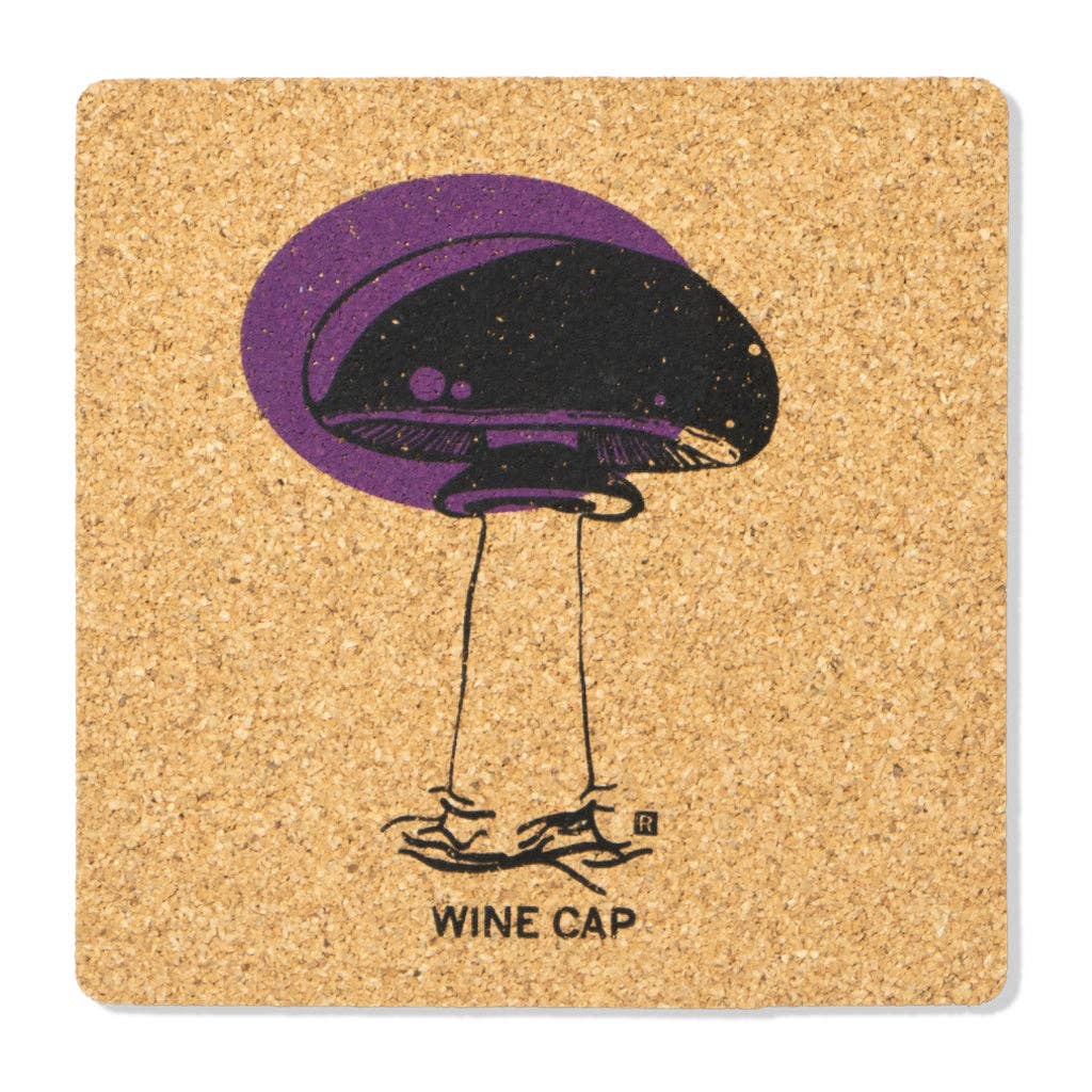 Wine Cap Cork Coaster - Adult & Kids T-Shirts, Sweatshirts & Hoodies apparel design preview 1