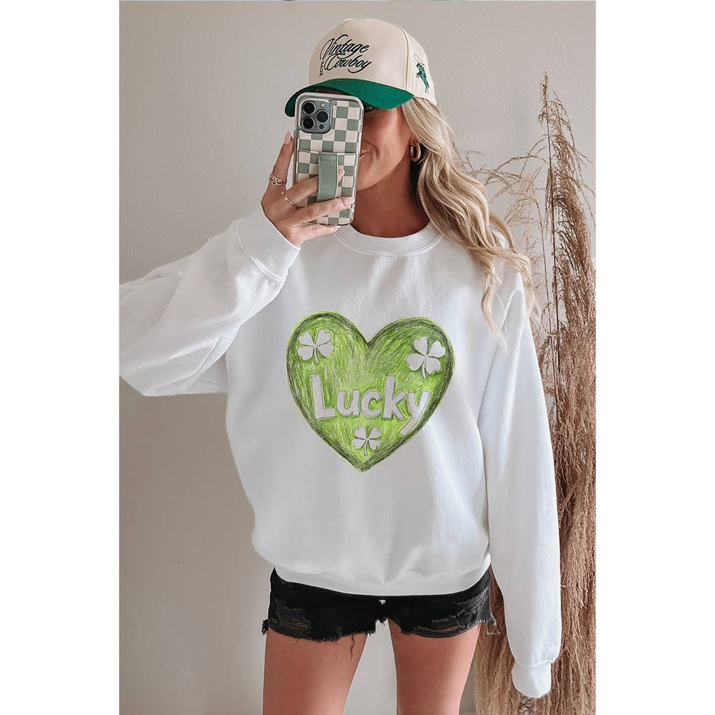 Lucky St Patricks Day Graphic - Adult & Kids T-Shirts, Sweatshirts & Hoodies apparel design preview 1