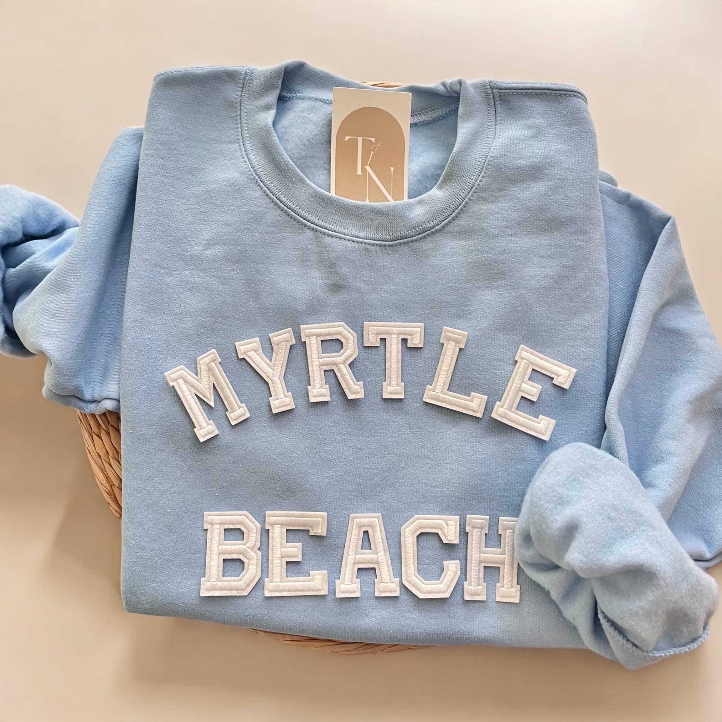 Myrtle Beach South Carolina Crewneck - Adult & Kids T-Shirts, Sweatshirts & Hoodies apparel design preview 1