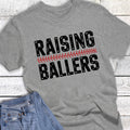 Baseball Softball Raising Ballers Graphic - Adult & Kids T-Shirts, Sweatshirts & Hoodies apparel design preview 1