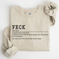Feck Definition, Funny Shamrock St Patrick's Day - Adult & Kids T-Shirts, Sweatshirts & Hoodies apparel design preview 1