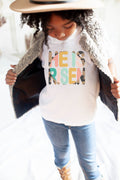 Youth Leopard He Is Risen Easter Graphic Religous - Adult & Kids T-Shirts, Sweatshirts & Hoodies apparel design preview 1