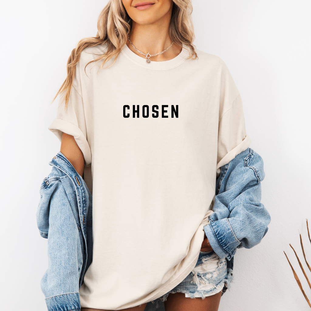 Chosen Christian Graphic Faith Spring - Adult & Kids T-Shirts, Sweatshirts & Hoodies apparel design preview 1