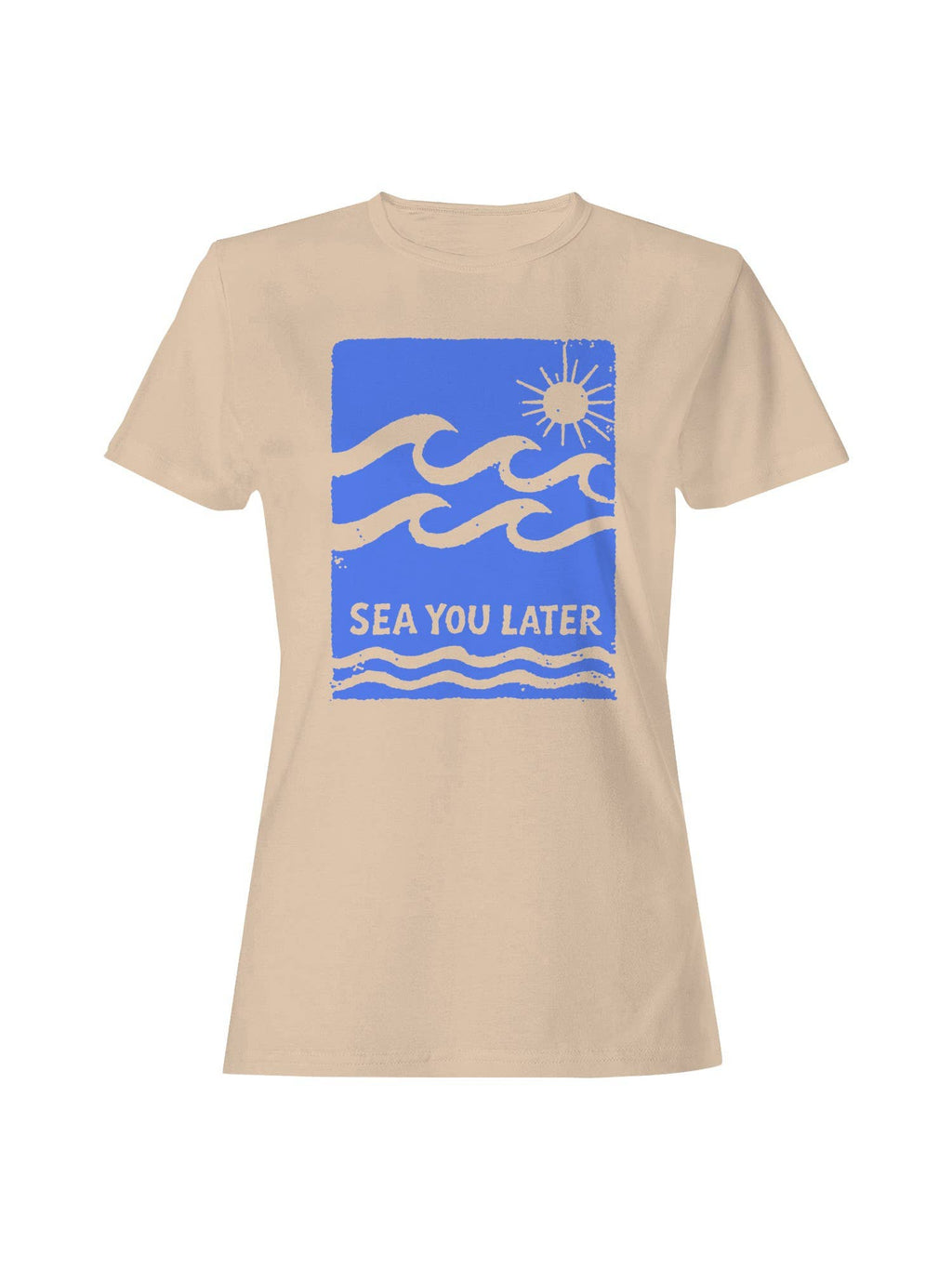 Sea You Later Sun and Waves Women's - Adult & Kids T-Shirts, Sweatshirts & Hoodies apparel design preview 1