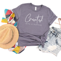 Created with A Purpose Self Love Christian - Adult & Kids T-Shirts, Sweatshirts & Hoodies apparel design preview 1