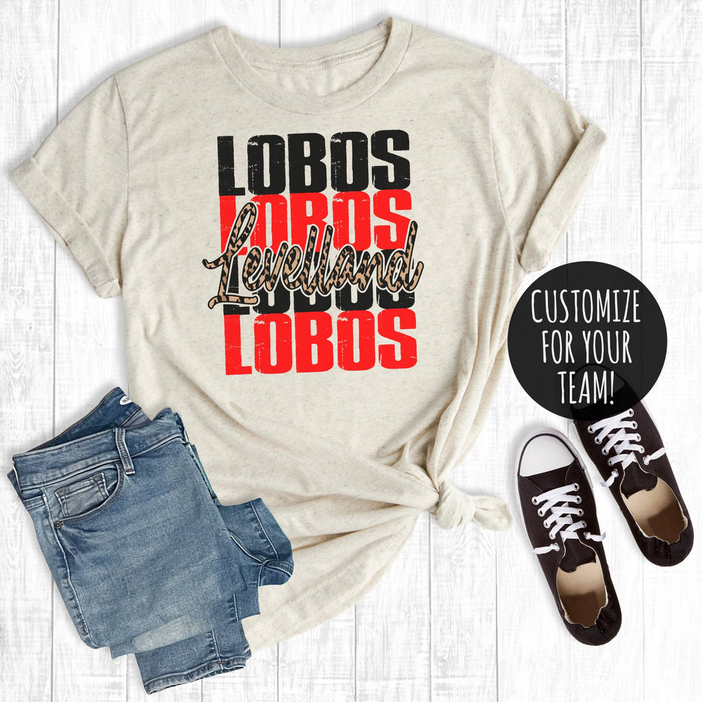 Custom Leopard Mascot - Adult & Kids T-Shirts, Sweatshirts & Hoodies apparel design preview 1