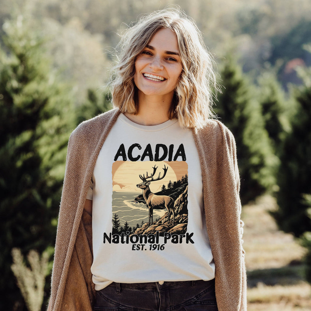 Acadia National Park Sizes XS-2XL - Adult & Kids T-Shirts, Sweatshirts & Hoodies apparel design preview 1