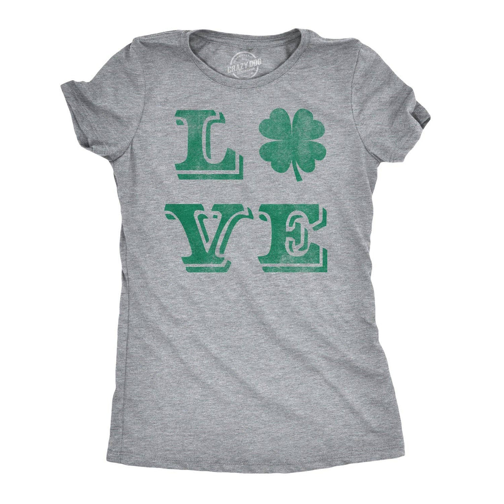 Love Lucky Clover Women's - Adult & Kids T-Shirts, Sweatshirts & Hoodies apparel design preview 1