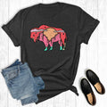 Western Desert Buffalo Graphic - Adult & Kids T-Shirts, Sweatshirts & Hoodies apparel design preview 1