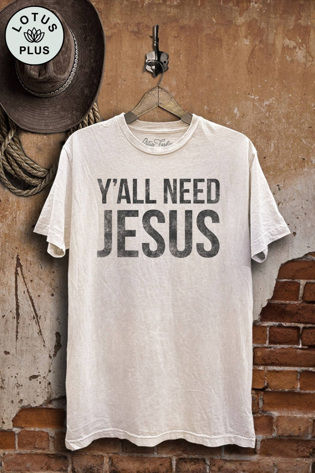 Y All Need Jesus Graphic Top - Adult & Kids T-Shirts, Sweatshirts & Hoodies apparel design preview 1