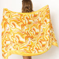 Swirl Abstract Print Scarf - Adult & Kids T-Shirts, Sweatshirts & Hoodies apparel design preview 1