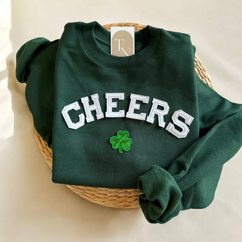 Cheers Saint Patricks Day - Adult & Kids T-Shirts, Sweatshirts & Hoodies apparel design preview 1