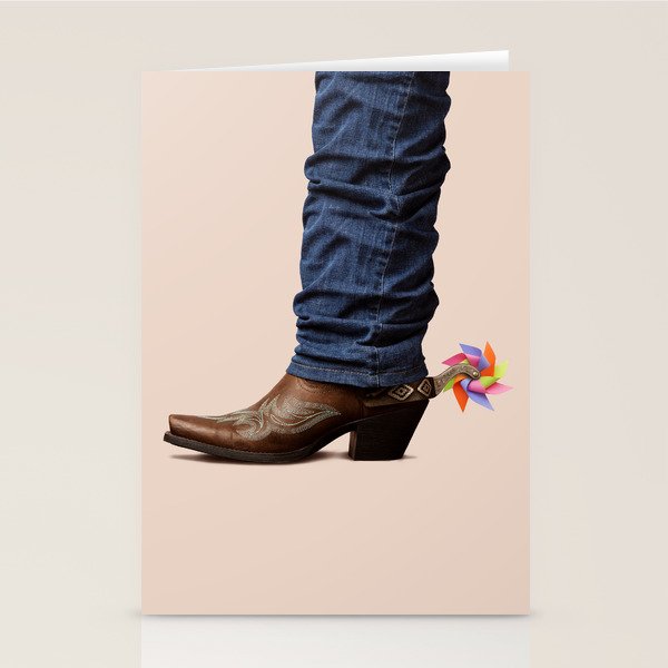 Funny Cowboy Stationery Card Gallery Image 2 - Adult & Kids T-Shirts, Sweatshirts & Hoodies apparel design preview 1