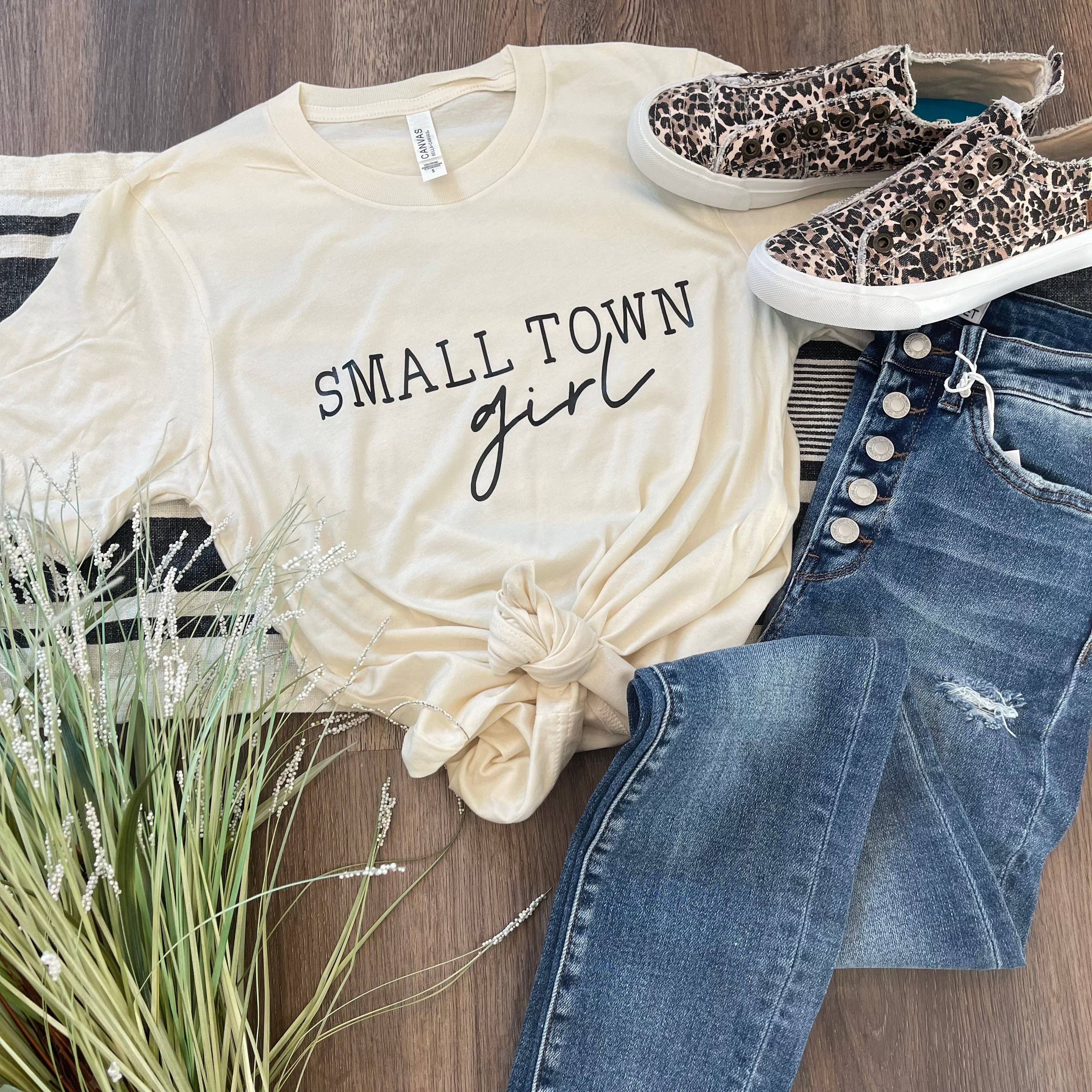 Small Town Girl - Adult & Kids T-Shirts, Sweatshirts & Hoodies apparel design preview 1