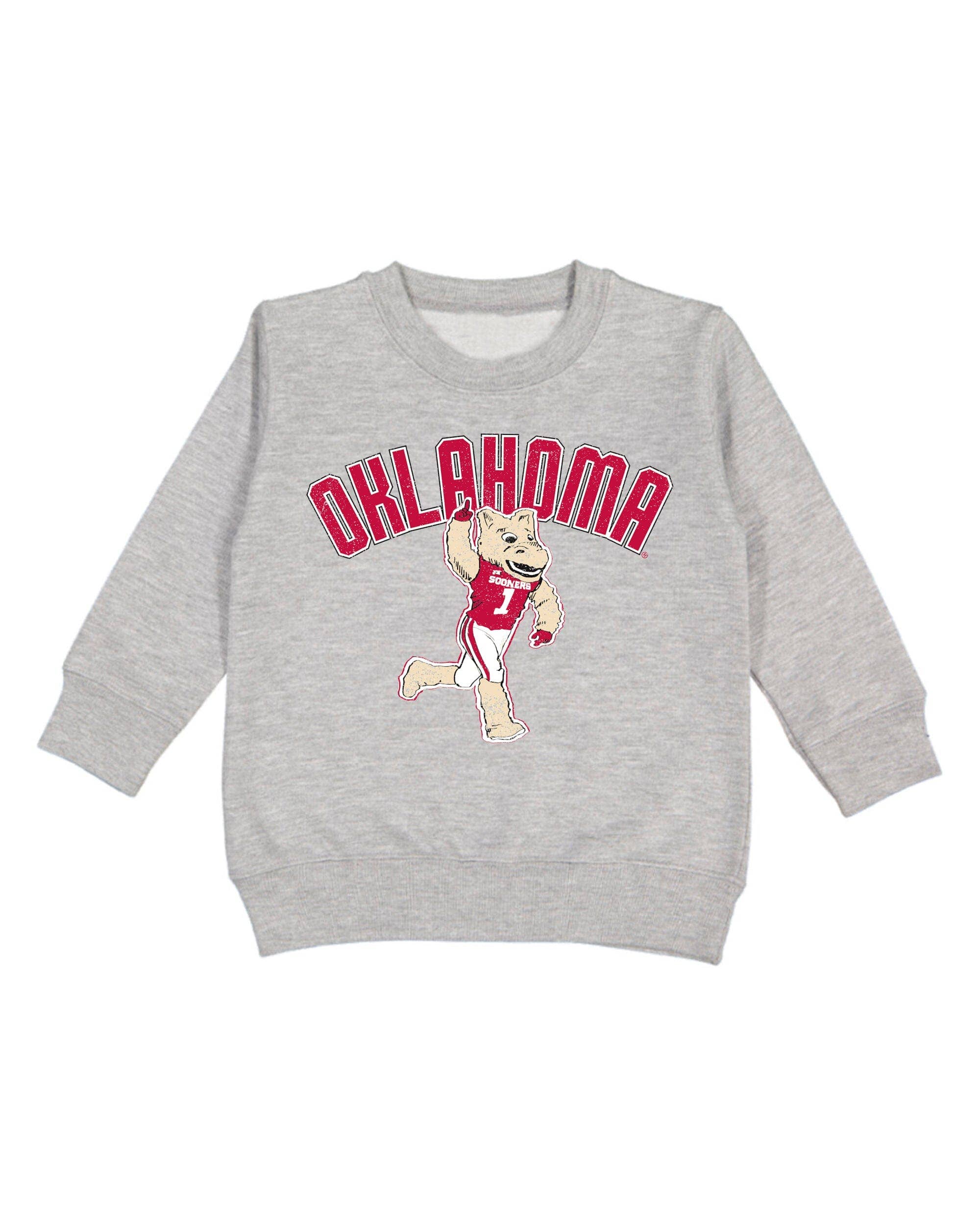 Children's Ou Sooners Cartoon Mascot - Adult & Kids T-Shirts, Sweatshirts & Hoodies apparel design preview 1