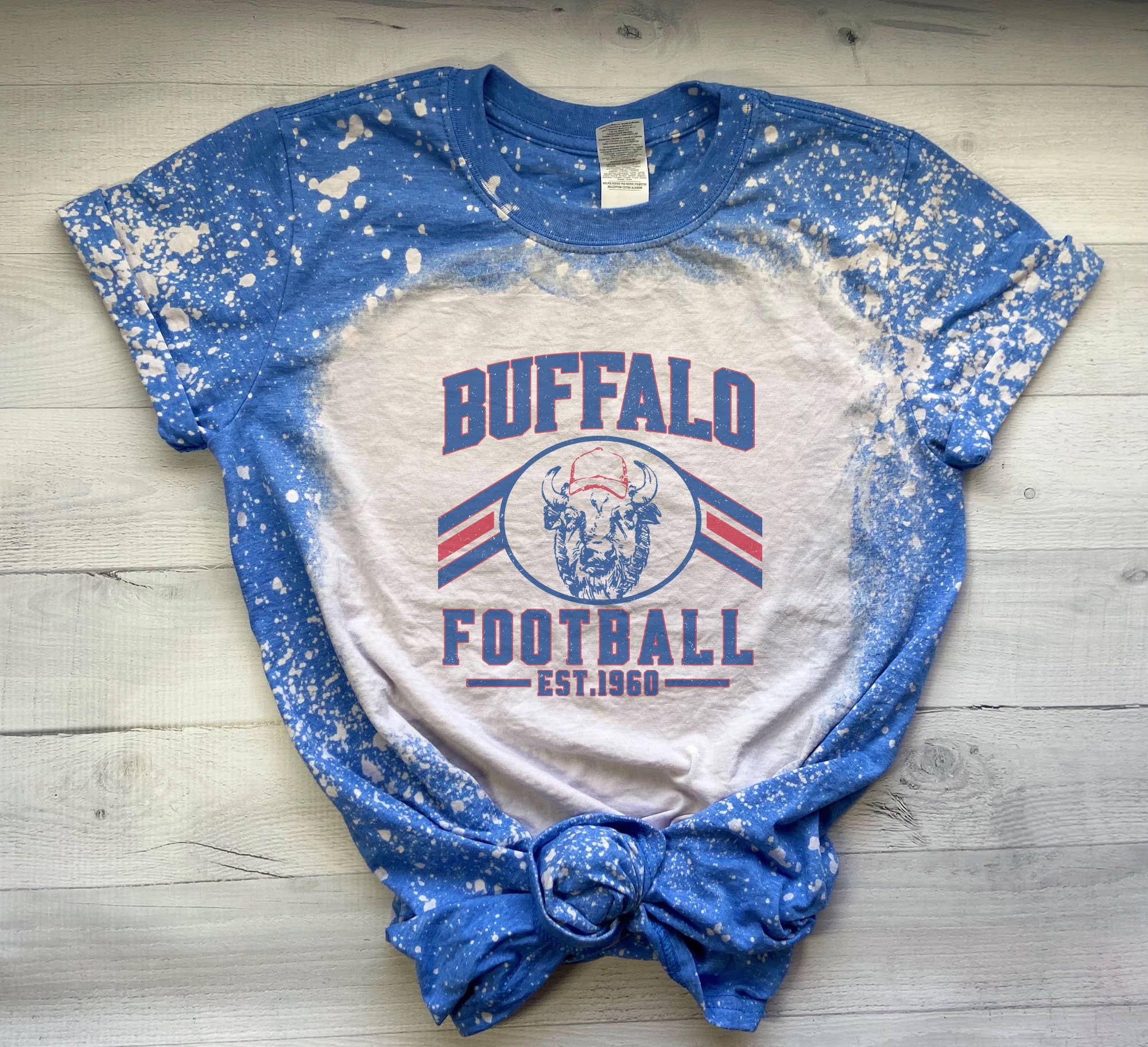 Buffalo Bleached Gifts For Her, Trendy - Adult & Kids T-Shirts, Sweatshirts & Hoodies apparel design preview 1