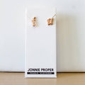F U Rose Gold Stud Earrings - Adult & Kids T-Shirts, Sweatshirts & Hoodies apparel design preview 1