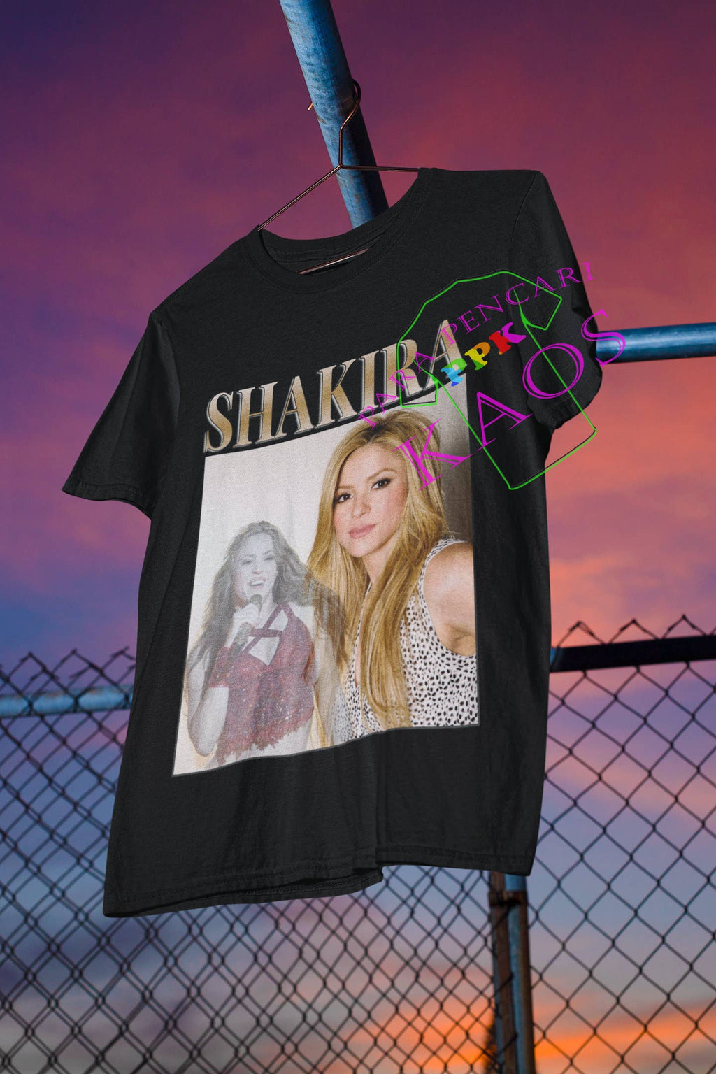 Shakira Retro Fashion - Adult & Kids T-Shirts, Sweatshirts & Hoodies apparel design preview 1