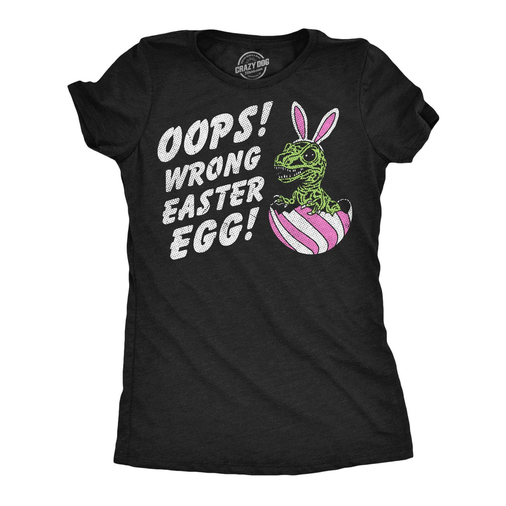 Oops Wrong Easter Egg Women's - Adult & Kids T-Shirts, Sweatshirts & Hoodies apparel design preview 1
