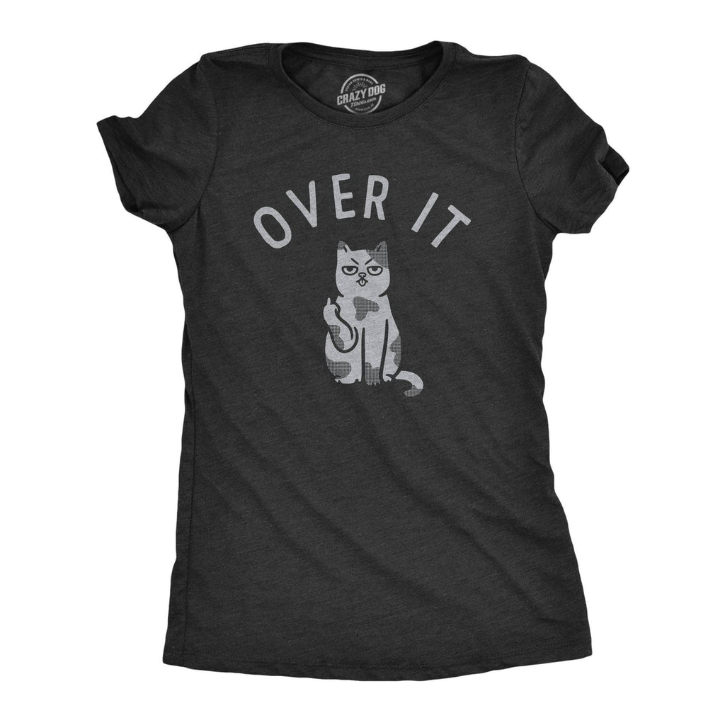Over It Cat Women's Graphic Western Plus Size - Adult & Kids T-Shirts, Sweatshirts & Hoodies apparel design preview 1