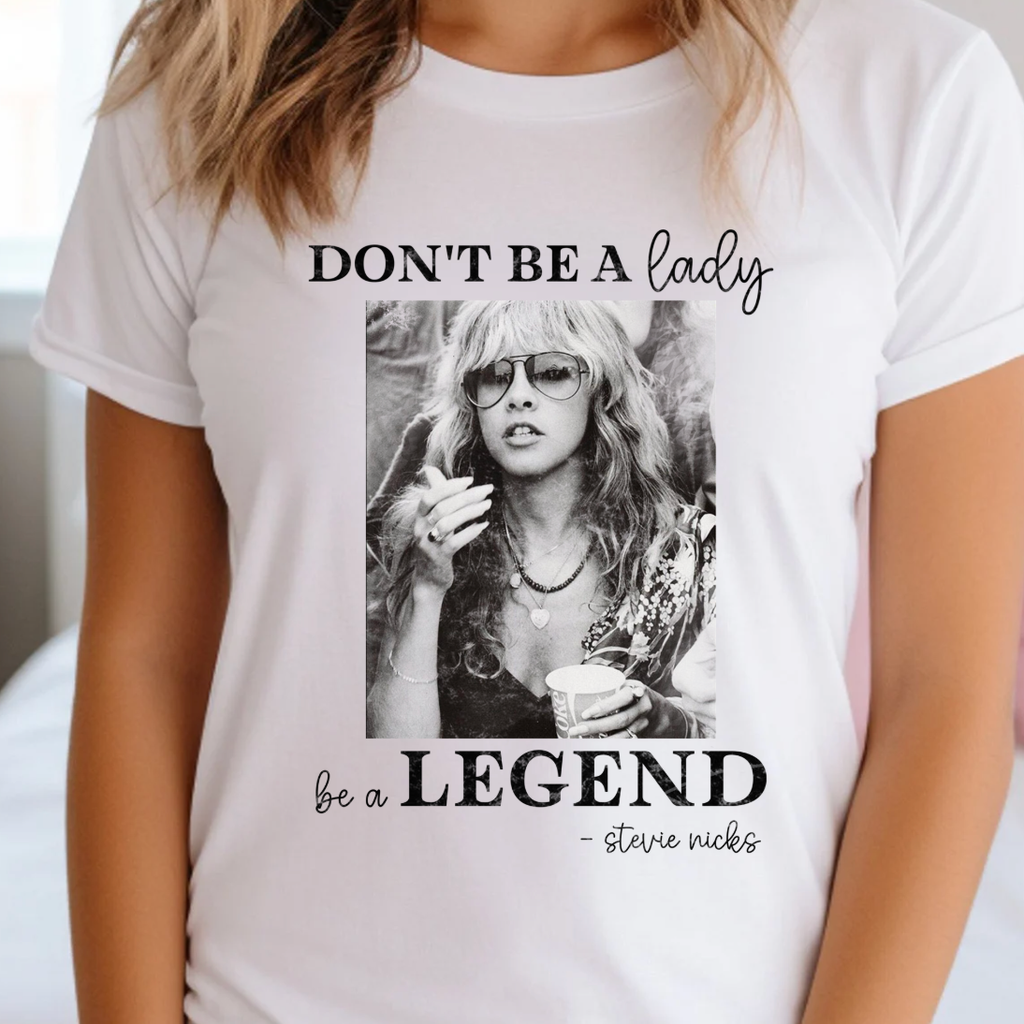 Don't Be A Lady, Legend - Adult & Kids T-Shirts, Sweatshirts & Hoodies apparel design preview 1
