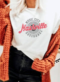 Nashville Tennessee Music City Graphic - Adult & Kids T-Shirts, Sweatshirts & Hoodies apparel design preview 1