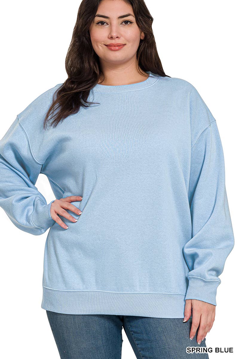 ..SI-27021 Plus Fleece Crewneck - Adult & Kids T-Shirts, Sweatshirts & Hoodies apparel design preview 1