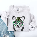 Corgi, Adorable Dog, St Patrick's Day Lucky Irish - Adult & Kids T-Shirts, Sweatshirts & Hoodies apparel design preview 1