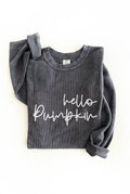 Hello Pumpkin Thermal Vintage - Adult & Kids T-Shirts, Sweatshirts & Hoodies apparel design preview 1