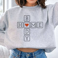Home Body Introvert Heart Cozy - Adult & Kids T-Shirts, Sweatshirts & Hoodies apparel design preview 1