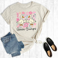 Funny Floral Goose Bumps Graphic - Adult & Kids T-Shirts, Sweatshirts & Hoodies apparel design preview 1