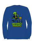 Emotionally Unavailable Alien Vibes Men's - Adult & Kids T-Shirts, Sweatshirts & Hoodies apparel design preview 1