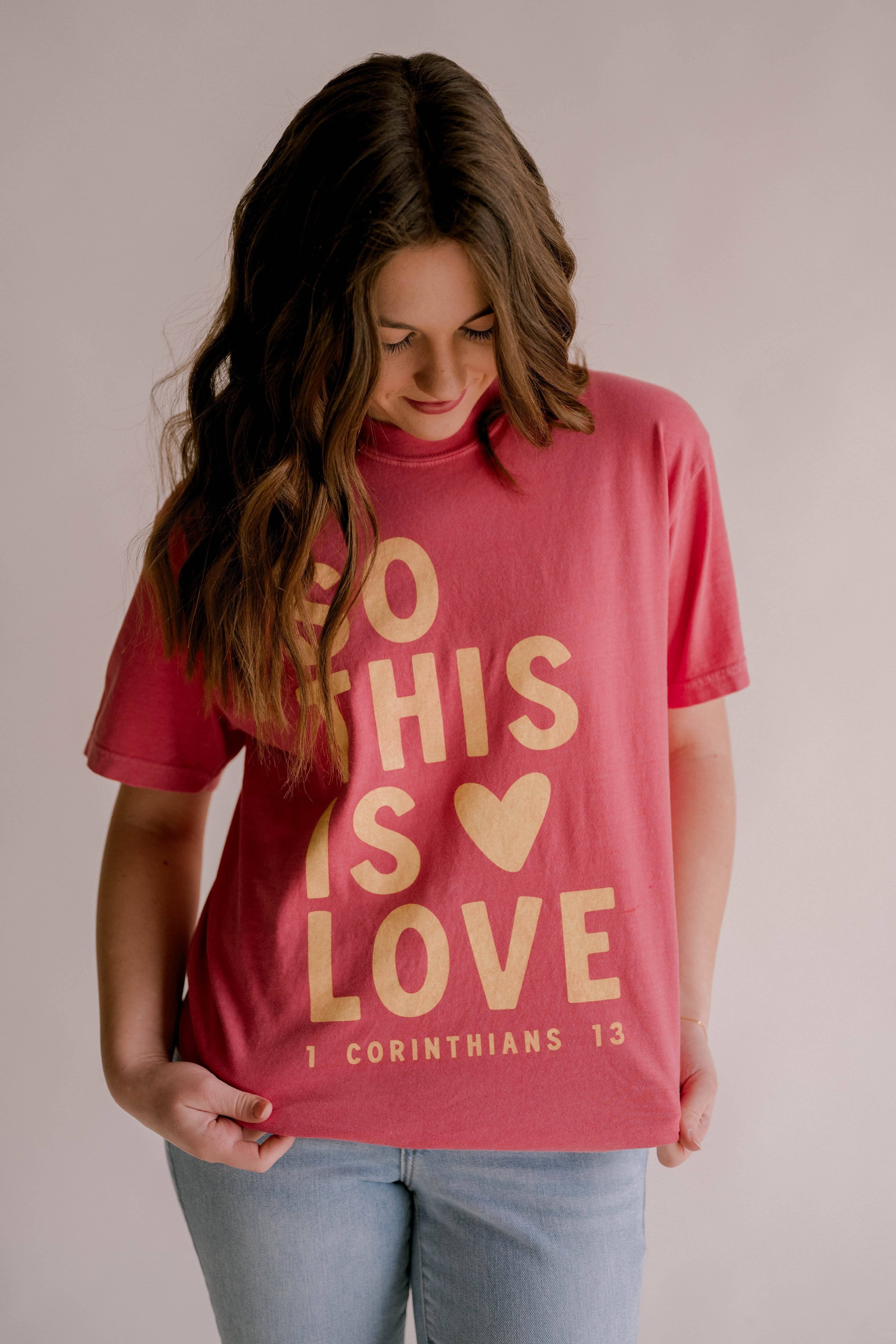 So This Is Love Women's Christian - Adult & Kids T-Shirts, Sweatshirts & Hoodies apparel design preview 1
