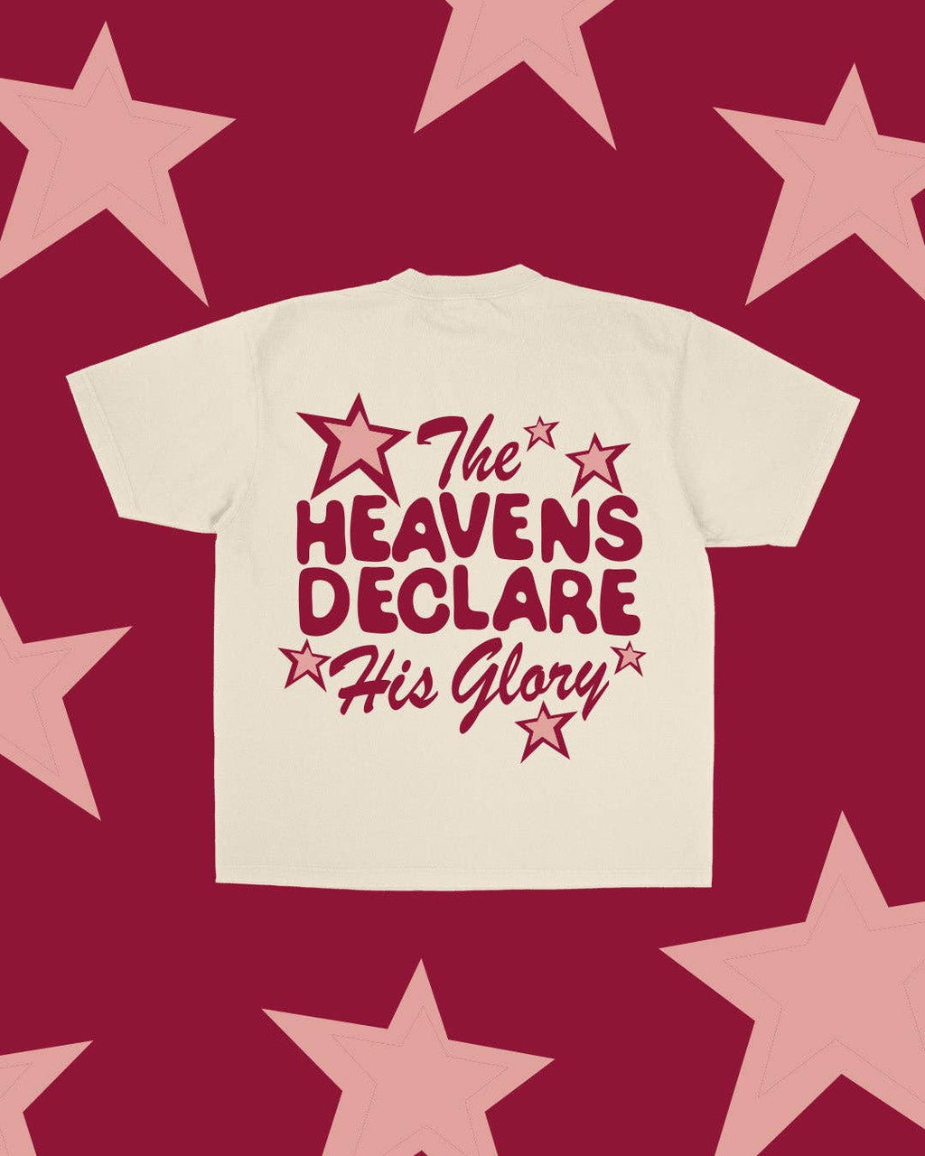 "Heavens Declare His Glory" Desert Dune - Adult & Kids T-Shirts, Sweatshirts & Hoodies apparel design preview 1