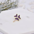 Oxalis Plant Enamel Pin - Adult & Kids T-Shirts, Sweatshirts & Hoodies apparel design preview 1